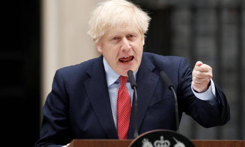 UK is past the peak, says PM Johnson, promising lockdown exit plan